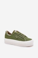 Trampki Model Lee Cooper LCW-25-31-3449L Green - Step in style Step in style