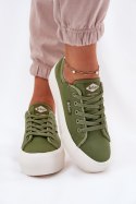 Trampki Model Lee Cooper LCW-25-31-3449L Green - Step in style Step in style