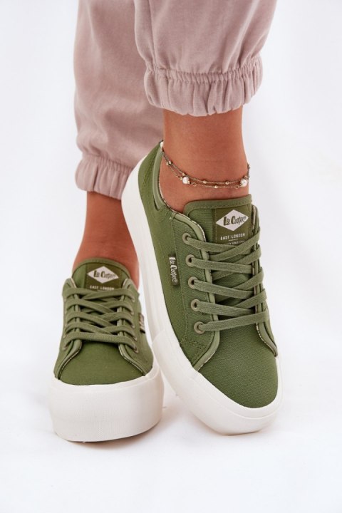 Trampki Model Lee Cooper LCW-25-31-3449L Green - Step in style Step in style Trampki Model Lee Cooper LCW-25-31-3449L Green - Step in style Step in style