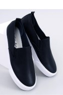 Trampki damskie slip-on DIAZ BLACK - Inello Inello Trampki damskie slip-on DIAZ BLACK - Inello Inello