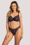 Biustonosz Soft Model Anora Black/Violet - Unikat Unikat Biustonosz Soft Model Anora Black/Violet - Unikat Unikat