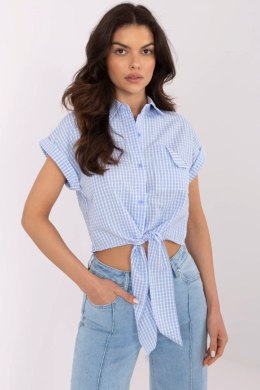 Bluzka Damska Model NM-BZ-KA-01147.62P White/Blue - NM NM