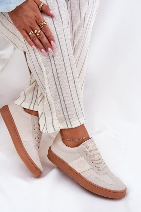 Buty Sportowe Model Big Star RR274806 Beige - Step in style Step in style Buty Sportowe Model Big Star RR274806 Beige - Step in style Step in style