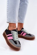 Buty Sportowe Model Ovivene BL607P Black - Step in style Step in style Buty Sportowe Model Ovivene BL607P Black - Step in style Step in style