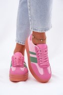 Buty Sportowe Model Ovivene BL607P Pink - Step in style Step in style Buty Sportowe Model Ovivene BL607P Pink - Step in style Step in style
