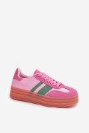 Buty Sportowe Model Ovivene BL607P Pink - Step in style Step in style Buty Sportowe Model Ovivene BL607P Pink - Step in style Step in style