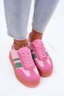 Buty Sportowe Model Ovivene BL607P Pink - Step in style Step in style Buty Sportowe Model Ovivene BL607P Pink - Step in style Step in style