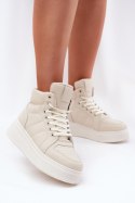Buty Sportowe Model Tillive 24SP30-8166 Beige - Step in style Step in style Buty Sportowe Model Tillive 24SP30-8166 Beige - Step in style Step in style