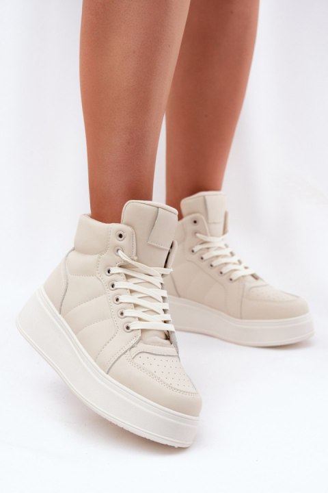 Buty Sportowe Model Tillive 24SP30-8166 Beige - Step in style Step in style Buty Sportowe Model Tillive 24SP30-8166 Beige - Step in style Step in style