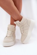 Buty Sportowe Model Tillive 24SP30-8166 Beige - Step in style Step in style Buty Sportowe Model Tillive 24SP30-8166 Beige - Step in style Step in style