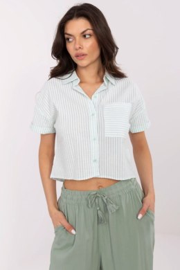 Koszula Damska Model NM-KS-KA-01148.50P White/Green - NM NM