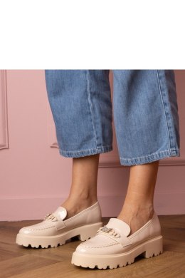 Mokasyny Model Sanita YDF-32 Beige - PRIMO PRIMO