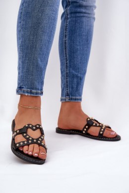 Sandał Klapki Model Adivrae GH5173-1 Black - Step in style Step in style