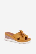 Sandał Klapki Model Artiker 52C0504 Yellow - Step in style Step in style Sandał Klapki Model Artiker 52C0504 Yellow - Step in style Step in style