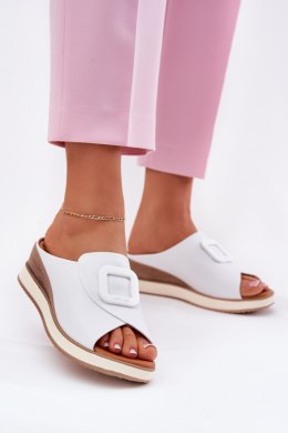Sandał Klapki Model Artiker 56C2144 White - Step in style Step in style