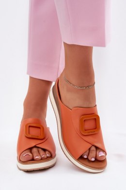 Sandał Klapki Model Artiker 56C2149 Orange - Step in style Step in style