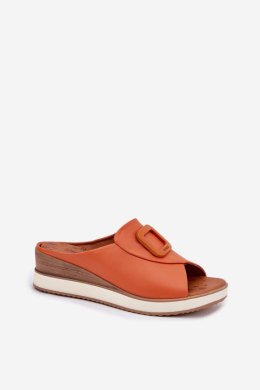 Sandał Klapki Model Artiker 56C2149 Orange - Step in style Step in style