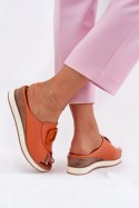 Sandał Klapki Model Artiker 56C2149 Orange - Step in style Step in style Sandał Klapki Model Artiker 56C2149 Orange - Step in style Step in style
