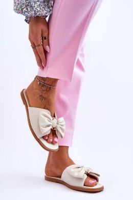 Sandał Klapki Model Becky 23SD35-5479 White - Step in style Step in style