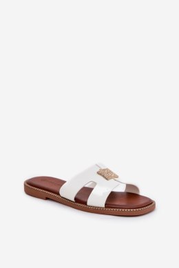 Sandał Klapki Model Bohalis GH155-3 White - Step in style Step in style