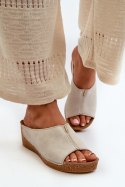 Sandał Klapki Model Inblu NG000002 Beige - Step in style Step in style Sandał Klapki Model Inblu NG000002 Beige - Step in style Step in style