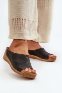 Sandał Klapki Model Inblu NG000002 Black - Step in style Step in style Sandał Klapki Model Inblu NG000002 Black - Step in style Step in style