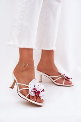 Sandał Klapki Model Reyi UC-154 White - Step in style Step in style