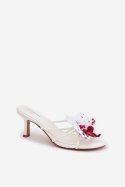 Sandał Klapki Model Reyi UC-154 White - Step in style Step in style Sandał Klapki Model Reyi UC-154 White - Step in style Step in style