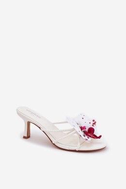 Sandał Klapki Model Reyi UC-154 White - Step in style Step in style
