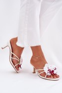 Sandał Klapki Model Reyi UC-154 White - Step in style Step in style Sandał Klapki Model Reyi UC-154 White - Step in style Step in style