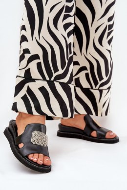 Sandał Klapki Model Sarela RMR2267-9 Black - Step in style Step in style