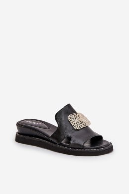 Sandał Klapki Model Sarela RMR2267-9 Black - Step in style Step in style