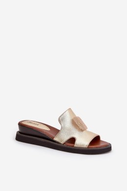 Sandał Klapki Model Sarela RMR2267-9 Gold - Step in style Step in style