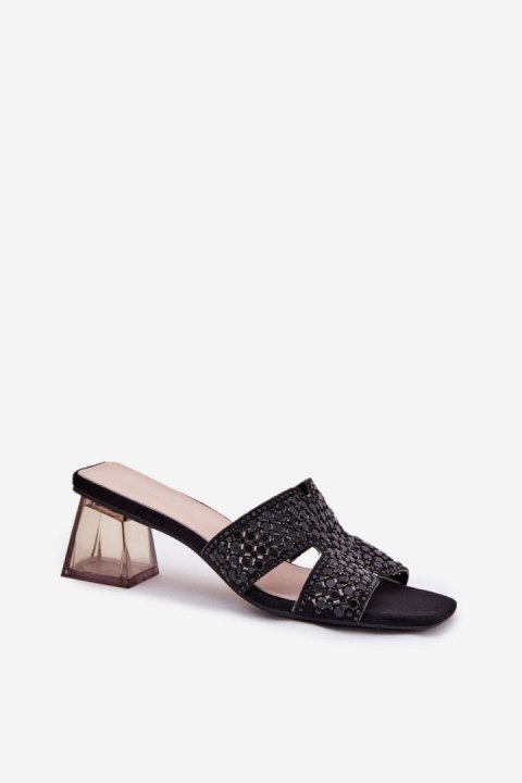 Sandał Klapki Model Vinceza 62230 Black - Step in style Step in style Sandał Klapki Model Vinceza 62230 Black - Step in style Step in style