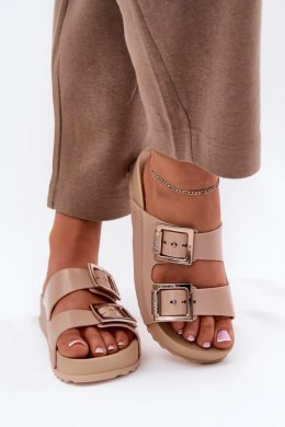 Sandał Klapki Model Zaxy NN285092 Beige - Step in style Step in style