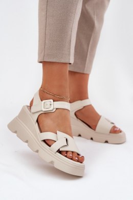 Sandały Model Artiker 54C1624 Beige - Step in style Step in style