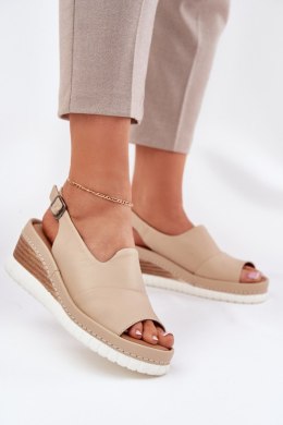 Sandały Model Artiker 56C0919 Beige - Step in style Step in style