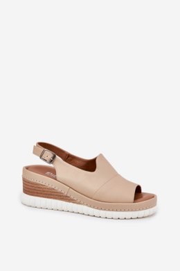 Sandały Model Artiker 56C0919 Beige - Step in style Step in style