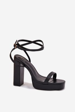Sandały Model Fevenne SQC-168 Black - Step in style Step in style