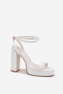 Sandały Model Fevenne SQC-168 White - Step in style Step in style Sandały Model Fevenne SQC-168 White - Step in style Step in style