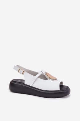 Sandały Model S.Barski GR51-603 White - Step in style Step in style