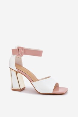 Sandały Model Vinceza 20266 White - Step in style Step in style