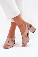 Sandały Model Vinceza 62238 Beige - Step in style Step in style Sandały Model Vinceza 62238 Beige - Step in style Step in style