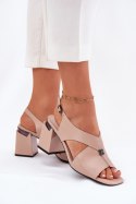 Sandały Model Vinceza 62238 Beige - Step in style Step in style Sandały Model Vinceza 62238 Beige - Step in style Step in style