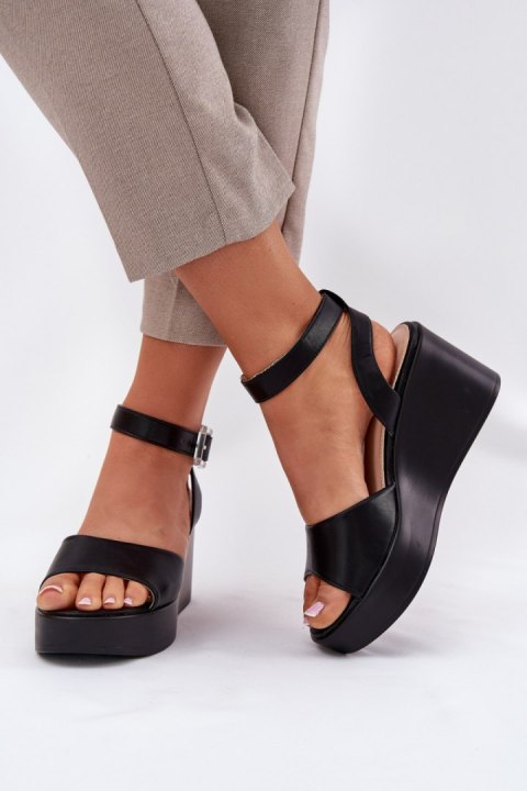 Sandały Modele Efrina PP39M Black - Step in style Step in style Sandały Modele Efrina PP39M Black - Step in style Step in style