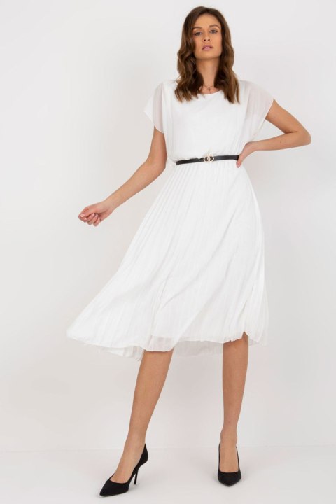 Sukienka Model DHJ-SK-8839-1.23X Ecru - Italy Moda Italy Moda