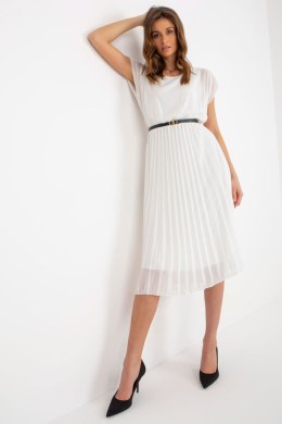 Sukienka Model DHJ-SK-8839-1.23X Ecru - Italy Moda Italy Moda