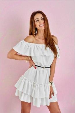 Sukienka Model EKR SUK0291 Ecru - Roco Fashion Roco Fashion