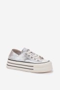Trampki Model GOE RR2N4108 Silver - Step in style Step in style Trampki Model GOE RR2N4108 Silver - Step in style Step in style