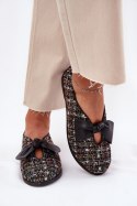 Baleriny Model Laura Messi 2921 Black - Step in style Step in style Baleriny Model Laura Messi 2921 Black - Step in style Step in style